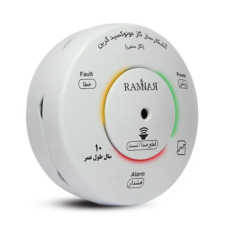 دتکتور نشت گاز مونوکسید کربن رامنار Triton CO BATT